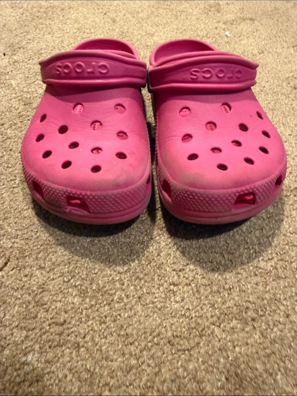 Kids Pink J3 crocs